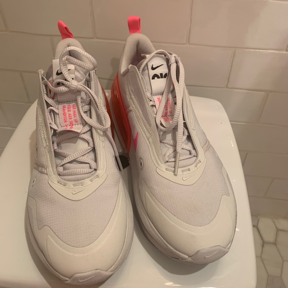 NIKE WOMENS AIR MAX UP (GREY PINK CRIMSON) practically new - Picture 2 of 4